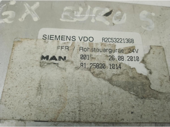 81258201014 MODULO ELECTRONICO MAN TGX|Desguaces La Cabaña