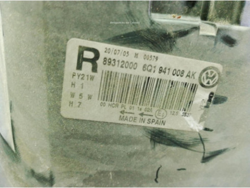 6Q1941008AK FARO DERECHO VW POLO (9N_)|Desguaces La Cabaña