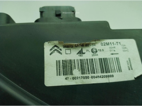 9687304480 FARO DERECHO CITROEN C4 II (B7)|Desguaces La Cabaña