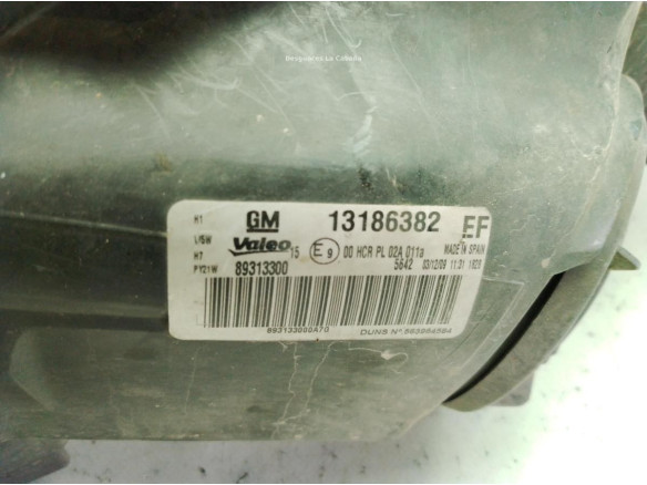 93189358 FARO DERECHO OPEL CORSA D (S07)|Desguaces La Cabaña