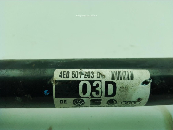4E0501203D PALIER TRA DER VW PHAETON (3D1, 3D2, 3D3, 3D4, 3D6, 3D7, 3D8, 3D9)|Desguaces La Cabaña