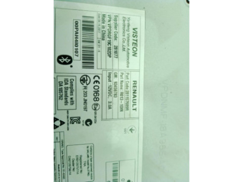 281157689R MODULO RADIO NISSAN NV300 Furgón (X82)|Desguaces La Cabaña