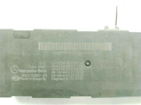 A2069005616 MODULO ELECTRONICO MERCEDES BENZ CLASE C T-MODEL (S206)|Desguaces La Cabaña