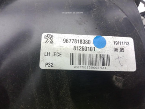 9677818380 PILOTO TRA IZQ INT PEUGEOT 308 II|Desguaces La Cabaña