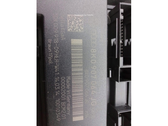 8K0907064JG CENTRALITA MULTIFUNCION AUDI A4 Allroad (8KH, B8)|Desguaces La Cabaña