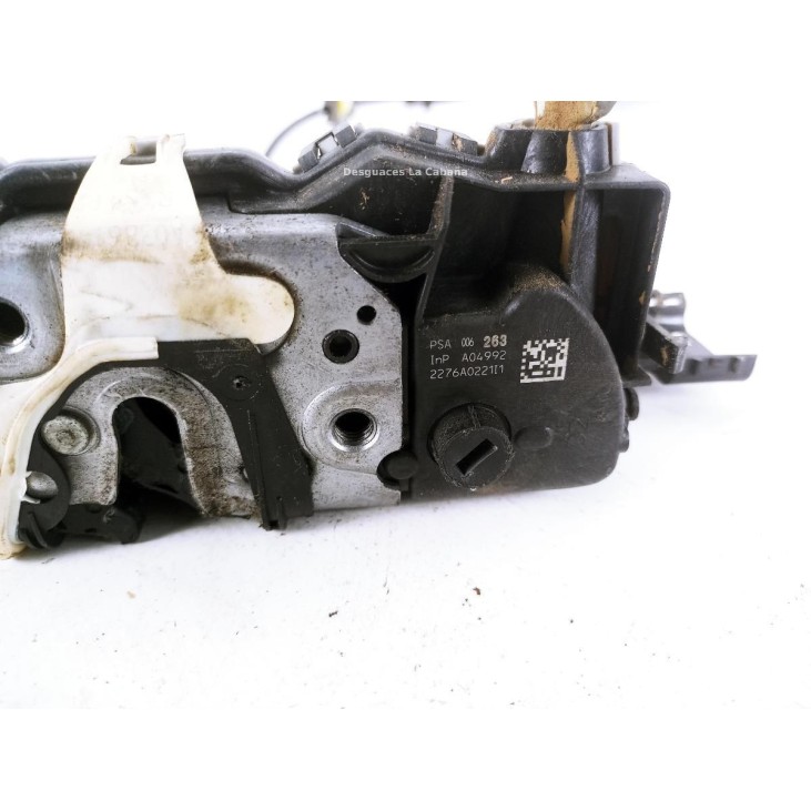 2276A0221I1 CERRADURA PUERTA LAT TRA DER PEUGEOT 508 |Desguaces La Cabaña
