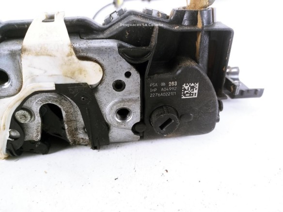 2276A0221I1 CERRADURA PUERTA LAT TRA DER PEUGEOT 508 |Desguaces La Cabaña