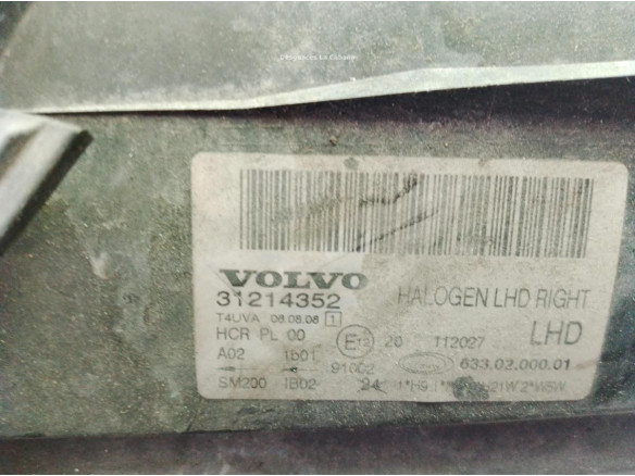 31214352 FARO DERECHO VOLVO XC70 II (136)|Desguaces La Cabaña