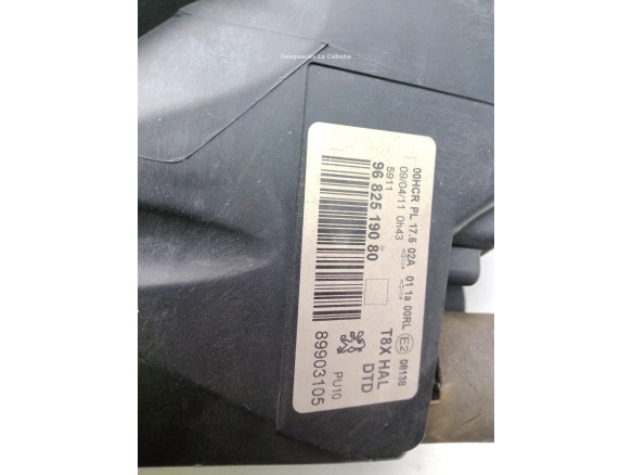 6206N9 FARO DERECHO PEUGEOT 5008|Desguaces La Cabaña