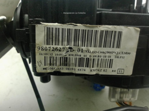 98072627D MANDO COMPLETO CITROEN C4 Grand Picasso II|Desguaces La Cabaña