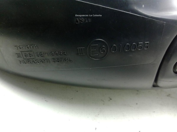   ESPEJO IZQ TOYOTA RAV 4 I (_A1_)|Desguaces La Cabaña