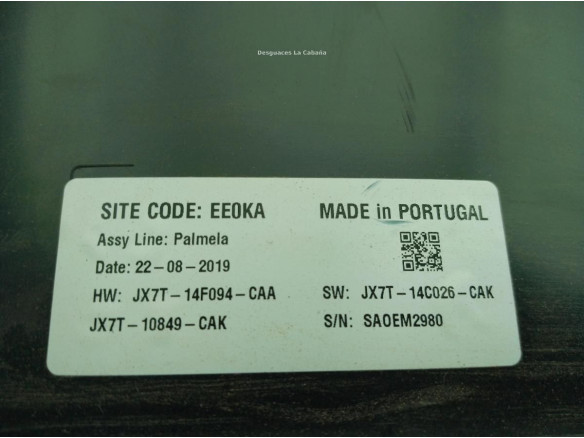 2603179, JX7T14F094CAA CUADRO INSTRUMENTOS FORD FOCUS IV (HN)|Desguaces La Cabaña