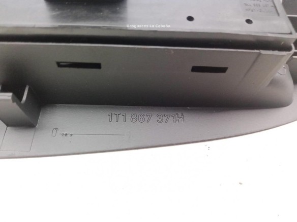1K4959857 MANDO ELEVALUNAS PUERTA LAT DEL IZQ SEAT LEON (1P1) |Desguaces La Cabaña
