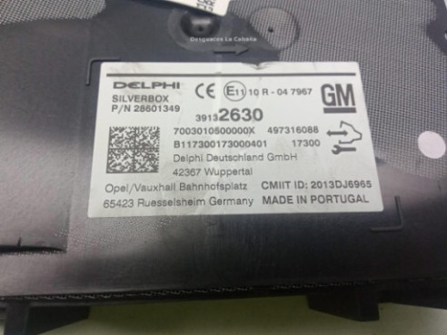  39132630 MODULO ELECTRONICO OPEL INSIGNIA B Grand Sport (Z18)|Desguaces La Cabaña