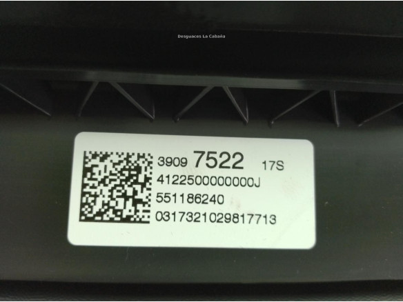 39097523, 39097522 GUANTERA INFERIOR DER OPEL INSIGNIA B Grand Sport (Z18)|Desguaces La Cabaña