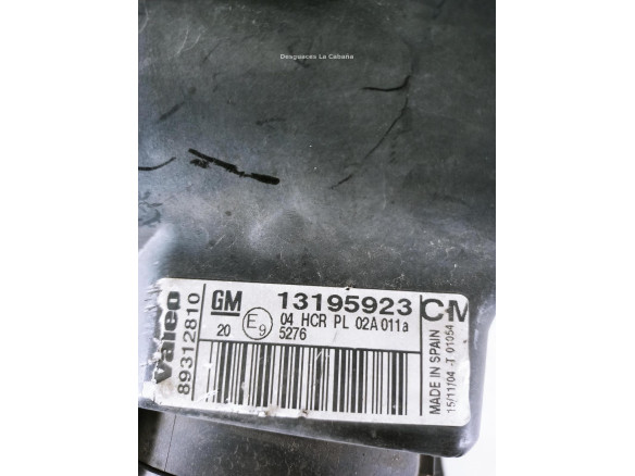 FARO IZQUIERDO OPEL CORSA C (X01)|Desguaces La Cabaña