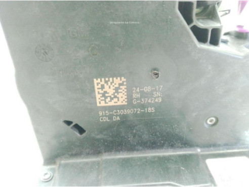 13533592, 915C303907218S CERRADURA PUERTA LAT DEL DER OPEL INSIGNIA B Grand Sport (Z18)|Desguaces La Cabaña
