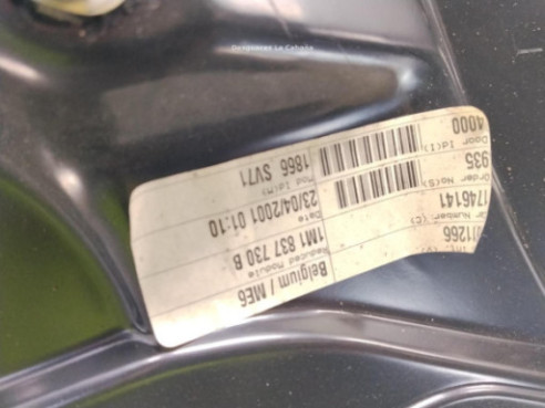   ELEVALUNAS PUERTA LAT DEL DER SEAT TOLEDO II (1M2)|Desguaces La Cabaña