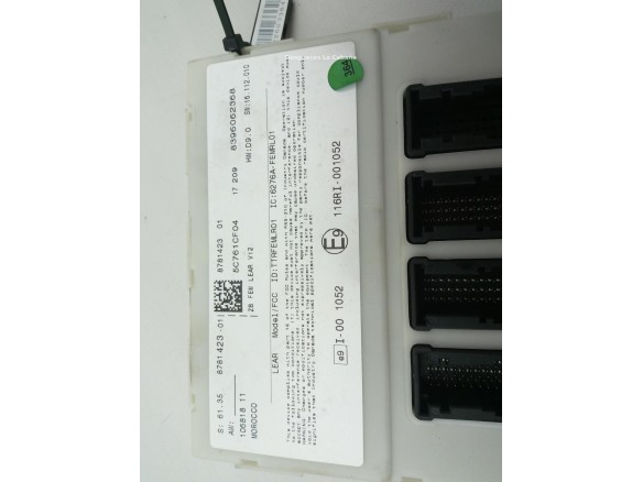 61358781423 CAJA FUSIBLES INTERIOR (BSI) BMW 3 Gran Turismo (F34) |Desguaces La Cabaña