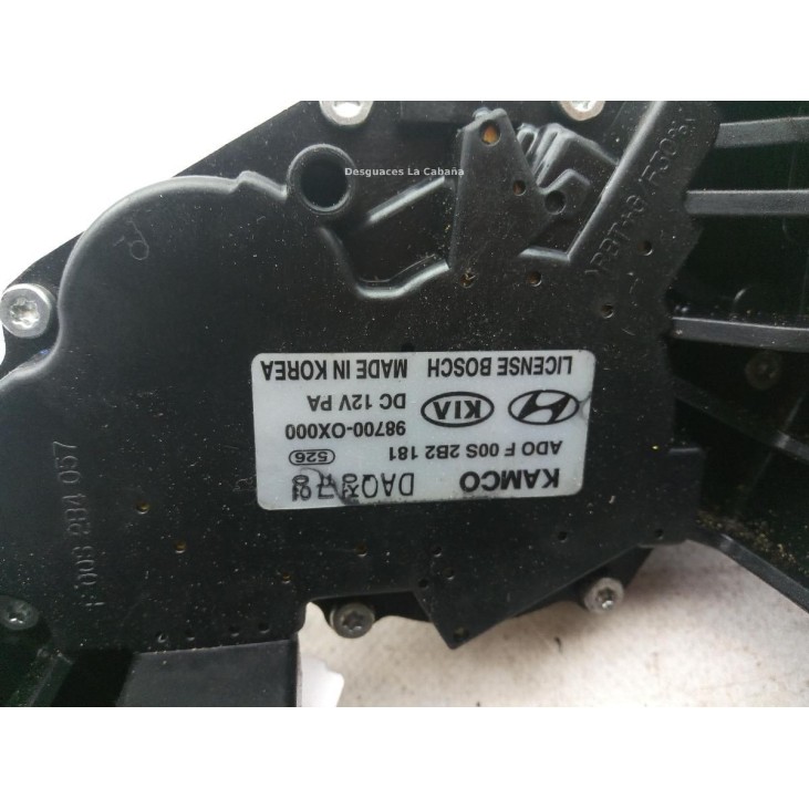 98700OX000 MOTOR LIMPIAPARABRISAS TRA HYUNDAI i10 (PA) |Desguaces La Cabaña