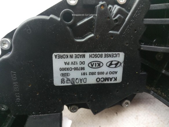 98700OX000 MOTOR LIMPIAPARABRISAS TRA HYUNDAI i10 (PA) |Desguaces La Cabaña