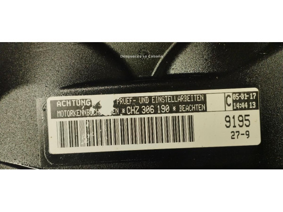 CHZJ MOTOR SEAT ATECA (KH7)|Desguaces La Cabaña
