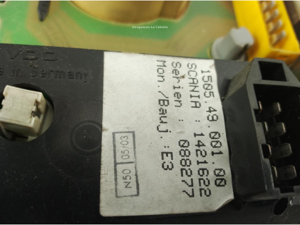 1421622 CUADRO INSTRUMENTOS SCANIA R|Desguaces La Cabaña