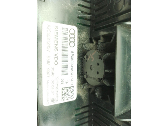 8P0820043AC MANDO CLIMA AUDI A3 (8P1)|Desguaces La Cabaña