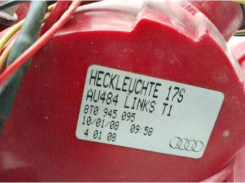8T0945095 PILOTO TRA IZQ EXT AUDI A5 (8T3)|Desguaces La Cabaña