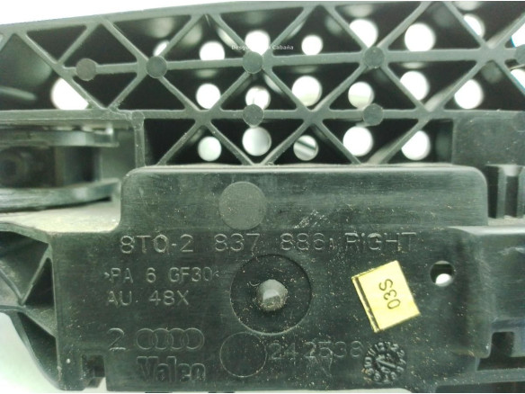 8T02837886 MANILLA PUERTA LAT DEL DER EXT AUDI A5 (8T3)|Desguaces La Cabaña