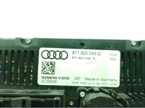 8T1820043Q MANDO CLIMA AUDI A5 (8T3)|Desguaces La Cabaña