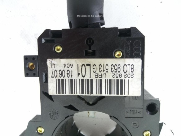 8L0953513G CONMUTADOR LUCES AUDI A3 (8L1) |Desguaces La Cabaña