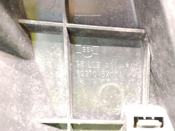 REJILLA / CALANDRA NISSAN NP300 NAVARA (D40)|Desguaces La Cabaña
