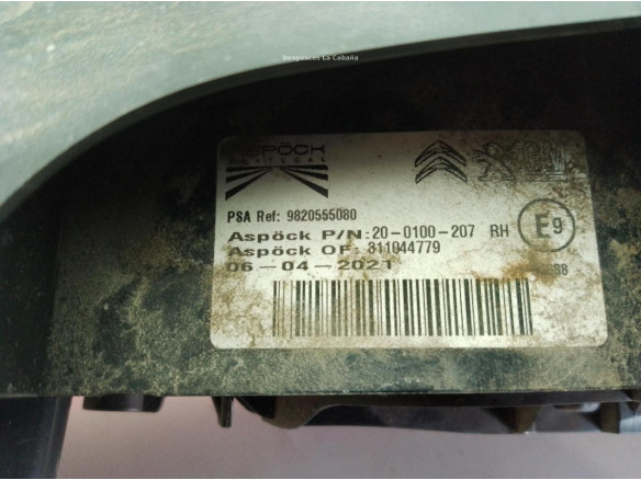 9820555080 PILOTO TRA DER EXT OPEL COMBO Limusina (X19)|Desguaces La Cabaña
