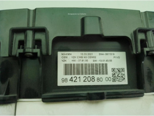 984212088000 CUADRO INSTRUMENTOS OPEL COMBO Limusina (X19)|Desguaces La Cabaña