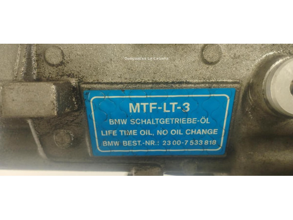 23007533513 CAJA CAMBIOS BMW Series 1 |Desguaces La Cabaña