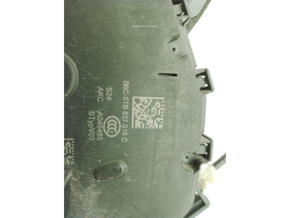 B6C5TB837016C CERRADURA PUERTA LAT DEL DER SKODA FABIA III (NJ3)|Desguaces La Cabaña