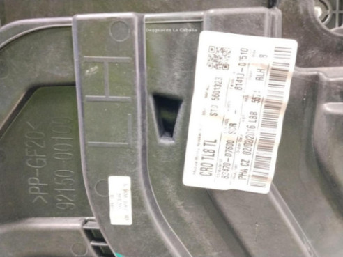  83470D7600 ELEVALUNAS PUERTA LAT TRA IZQ HYUNDAI TUCSON (TL)|Desguaces La Cabaña