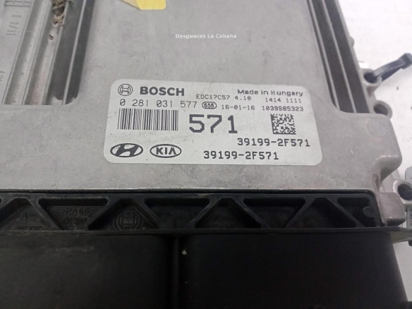  391992F571 CENTRALITA MOTOR HYUNDAI TUCSON (TL)|Desguaces La Cabaña