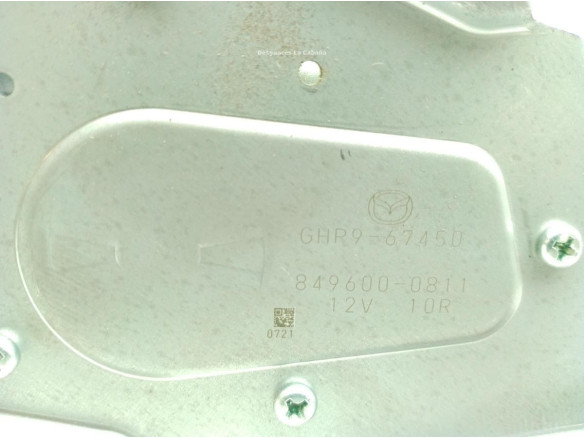 GHR967450 MOTOR LIMPIAPARABRISAS TRA MAZDA 6 Ranchera familiar (GJ, GL)|Desguaces La Cabaña