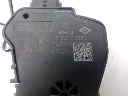  180022038R POTENCIOMETRO ACELERADOR RENAULT KANGOO BE BOP (KW0/1_)|Desguaces La Cabaña