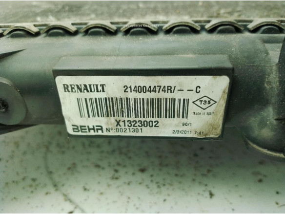214101169R RADIADOR AGUA RENAULT MASTER III Caja/Chasis (EV, HV, UV)|Desguaces La Cabaña