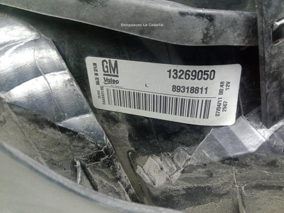  13269050 PILOTO TRA IZQ EXT OPEL CORSA D (S07)|Desguaces La Cabaña