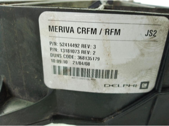 52414492 ELECTROVENTILADOR OPEL MERIVA A Limusina (X03)|Desguaces La Cabaña