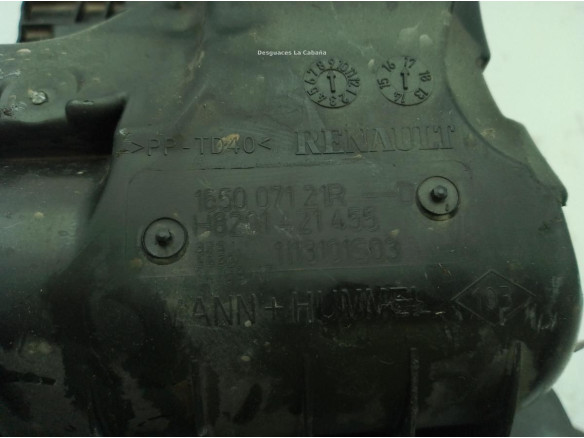  165007121R CAJA FILTRO AIRE RENAULT MEGANE IV (B9A/M_)|Desguaces La Cabaña