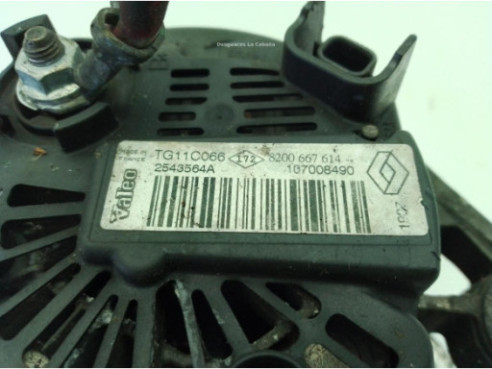 8200667614 ALTERNADOR RENAULT MEGANE II (BM0/1_, CM0/1_)|Desguaces La Cabaña
