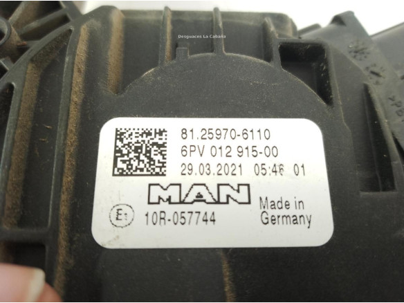 81259706110 PEDAL ACELERADOR MAN TGX II|Desguaces La Cabaña