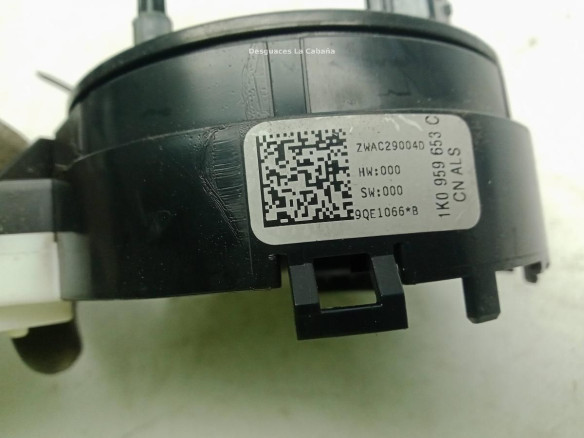  1K0959653C CARRETE AIRBAG VW CADDY III Furgón (2KA, 2KH, 2CA, 2CH)|Desguaces La Cabaña