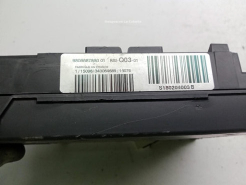  9806687880 CAJA FUSIBLES INTERIOR (BSI) PEUGEOT 308 SW II|Desguaces La Cabaña