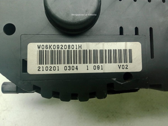 6K0920801H, CUADRO INSTRUMENTOS SEAT IBIZA II (6K1)|Desguaces La Cabaña